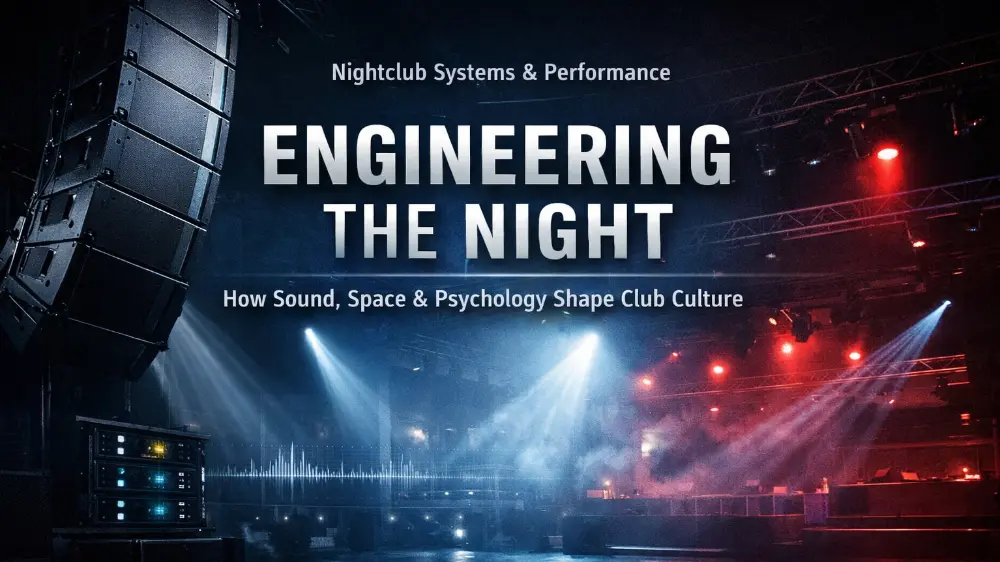 Engineering the Night: How Sound, Space and Psychology Shape Club Culture