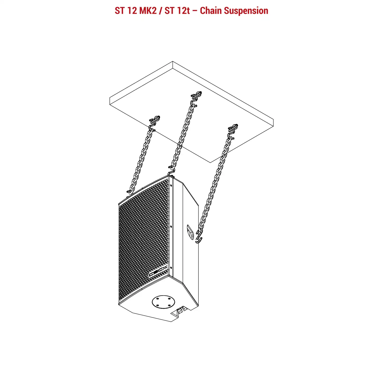 ST 12 MK2 / ST 12t – Chain Suspension